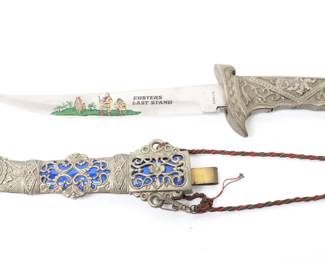 Lot 14 Custers Last Stand Commemorative Knife