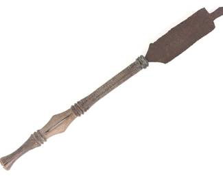 Lot 36 Congo Long Handle Ceremonial Sword