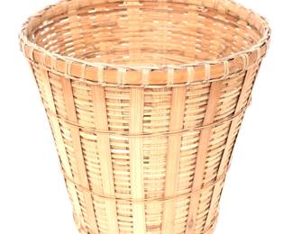 Lot 438 Filipino Rattan Woven Harvesting Basket