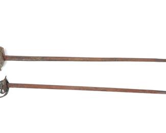 Lot 5 Two Excavated Swords