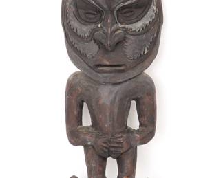 Lot 432 Papua New Guinea Wooden Carved Food Hook