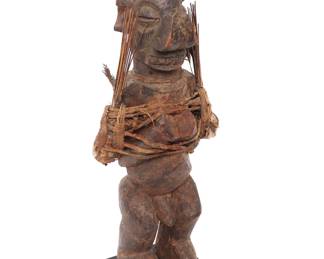 Lot 3 African Magic Fetish Statue, Yaka Peoples