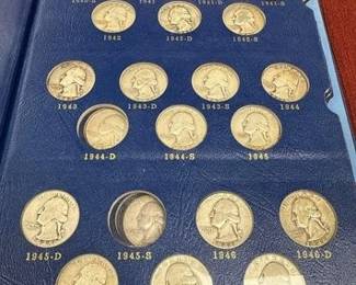WHITMAN SILVER WASHINGTON QUARTERS 1932-1964 BOOK