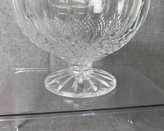Cristal DArquesDurand Longchamp Clear Crystal Footed Bowl