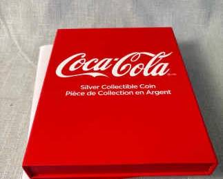 2018 Fiji Silver CocoCola Bottle Cap Coin