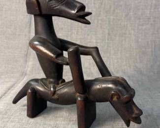 Senufo Equestrian Figure From West Africa 