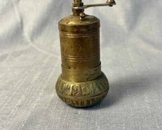Vintage Turkish Style Pepper Mill or Spice Grinder