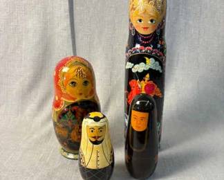 Matryoshka Wooden Russian Nesting Dolls