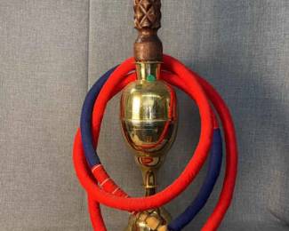 Vintage Brass Hookah 