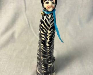 Ceramic Cat Figurine