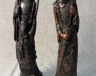 Wood Carved Chinese Sculptures 