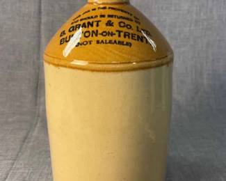19th Century English Stoneware Crock