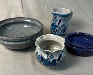 4 PC Ceramic Assorted Dish Set