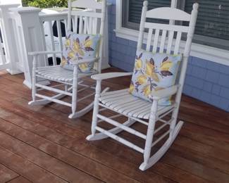 Porch rocking chairs