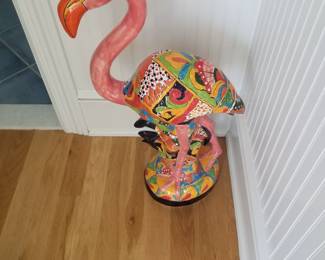 Festive flamingo