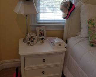 Cottage chic bedroom set: nightstand