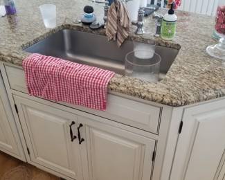 Cabinetry detail: island with sink