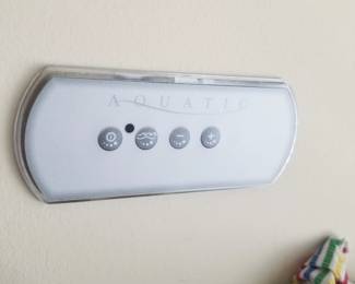 Aquatic spa tub controls