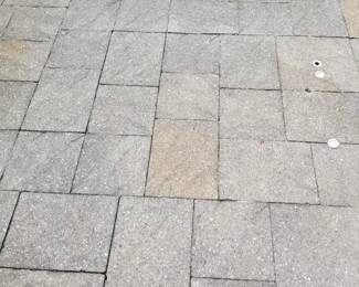 Pool paving stones