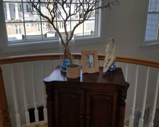 Cabinet by Stanley Furniture (two available) ; sophisticated beachy decor