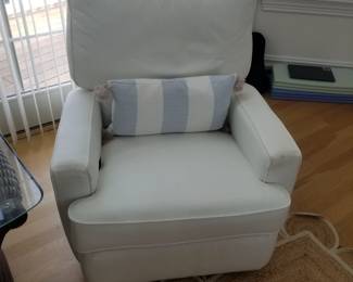 Swivel glider recliners - two available