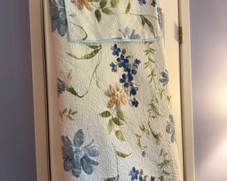Floral Quilt & Sham