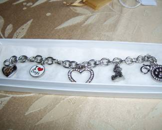 DOGGY CHARM  BRACELET