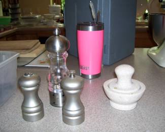 THE BEAST TRAVEL MUG - S&P & GRINDER SET - MORTAR/PESTLE