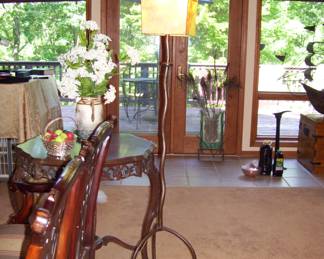 UNIQUE PULL CHAIN FLOOR LAMP