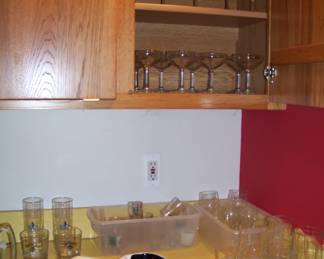 VINTAGE BAR WARE ETC