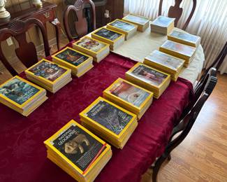 National Geographic magazines - full calendar year for 1974 - 1989 (except 1977)