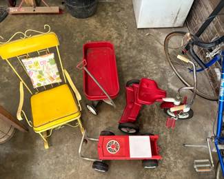 Antique outdoor toys