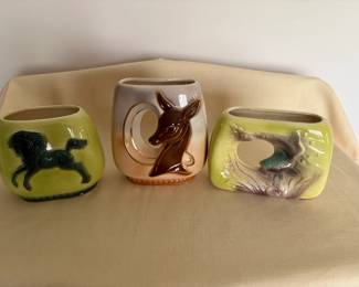 Royal Copley planters