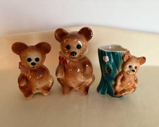 Vintage Royal Copley bears