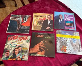 A sampling of our vinyl albums