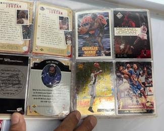 COLLECTION OF MICHAEL JORDAN, SHOHEI OHTANI, PATRICK MAHOMES, PETE ROSE AND MORE SPORTS CARDS. 