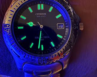 Citizen Solar Tech 180, solar powered watch 