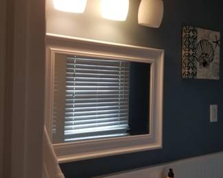 Vanity light; vanity mirror