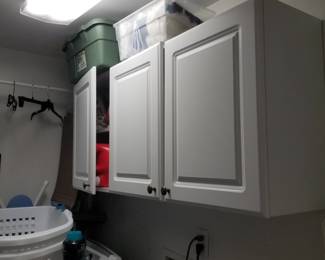 Laundry room cabinets