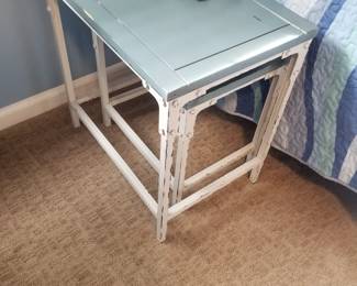 Nesting tables (set of 3; only two tables shown)