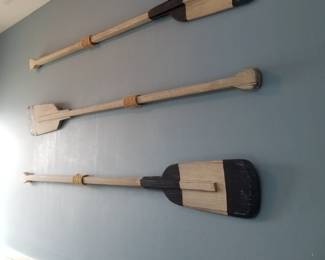 Decorative oars