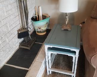 Nesting tables (set of 3; only two tables shown)