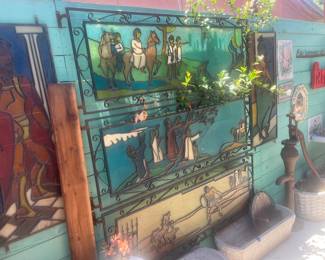 3 Piece Stained Glass