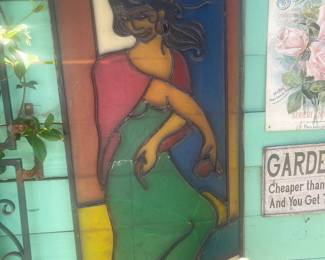 2 Piece Stained Art