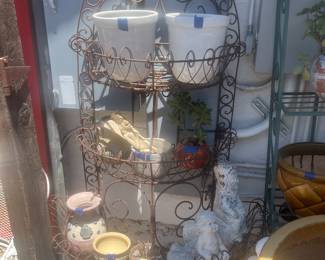 Antique Bakers Rack