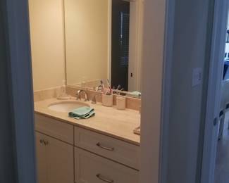 Bath vanity; vanity light