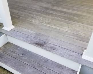 Ipe deckling