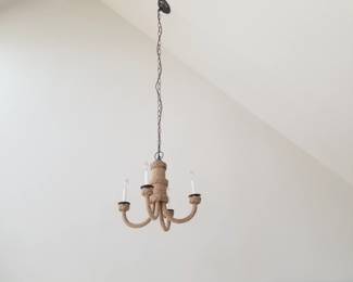 Rope chandelier