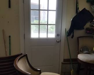 Entry door interior view