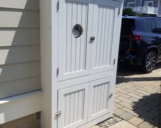 Electrical meter modesty box